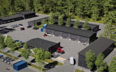 Varastotie 3, Uudisrakennus